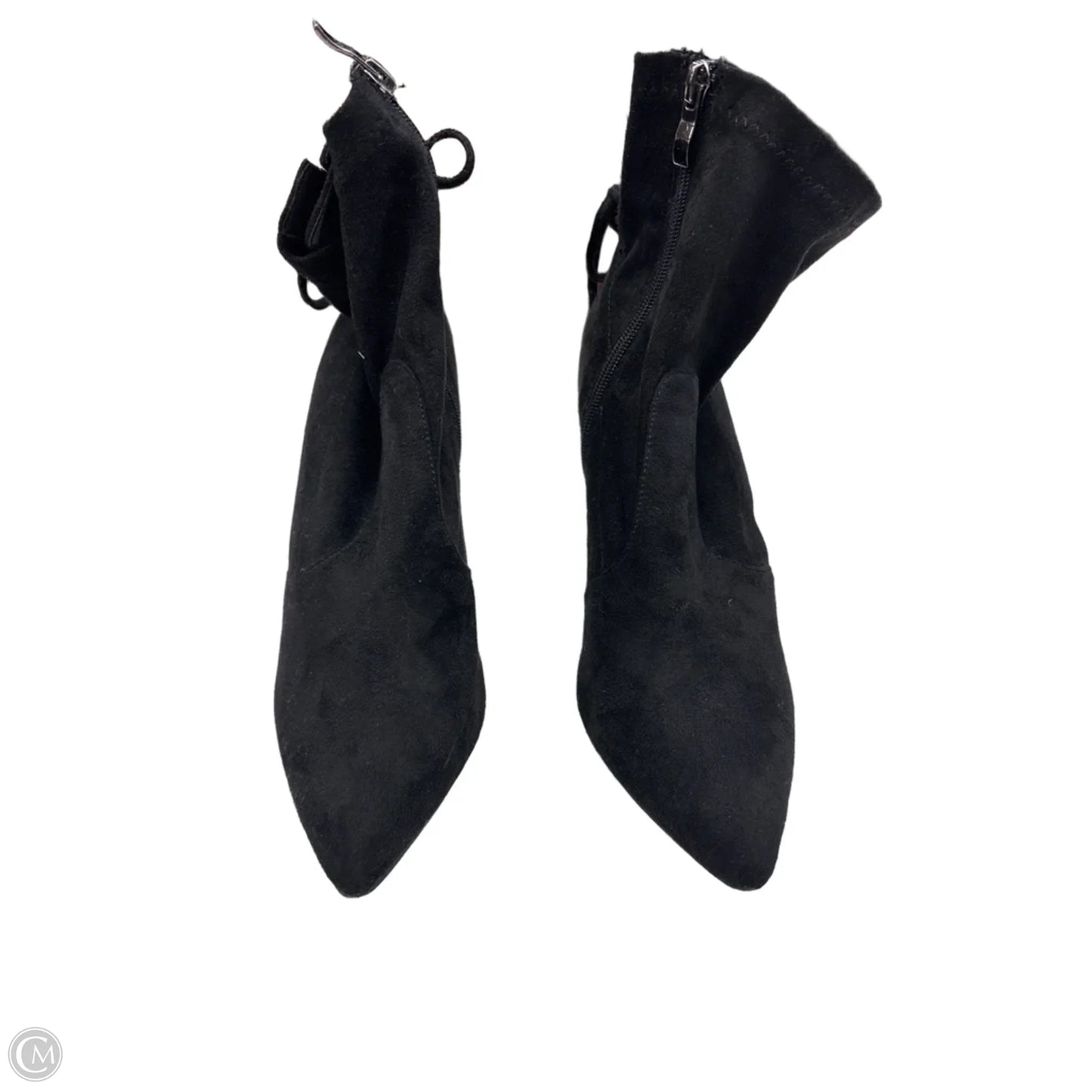 Boots Ankle Heels By Catherine Malandrino In Black, Size: 8.5