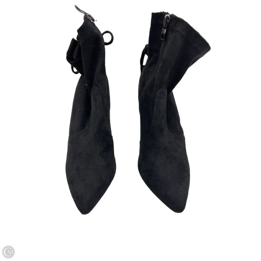 Boots Ankle Heels By Catherine Malandrino In Black, Size: 8.5