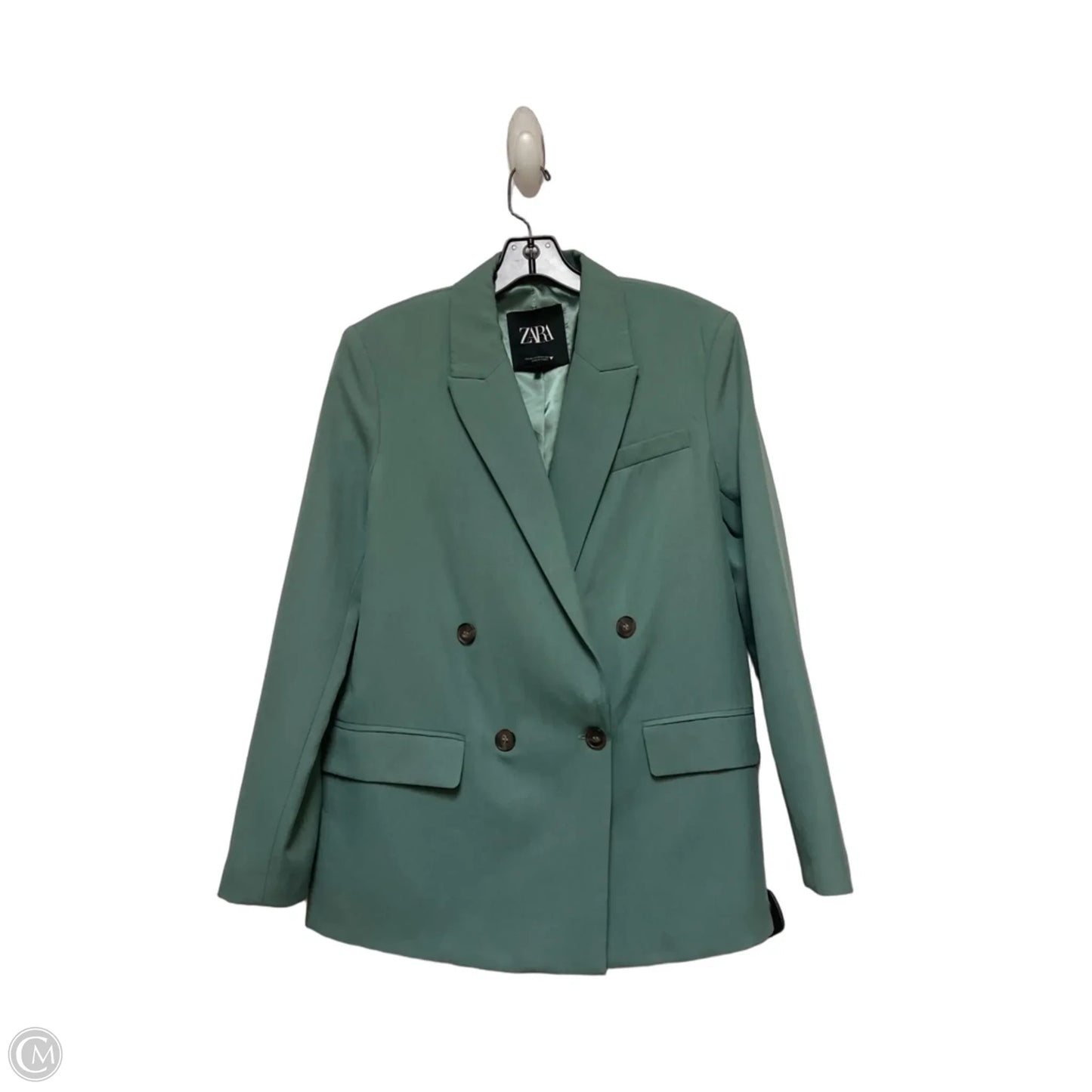 Blazer By Zara In Green, Size: Xs