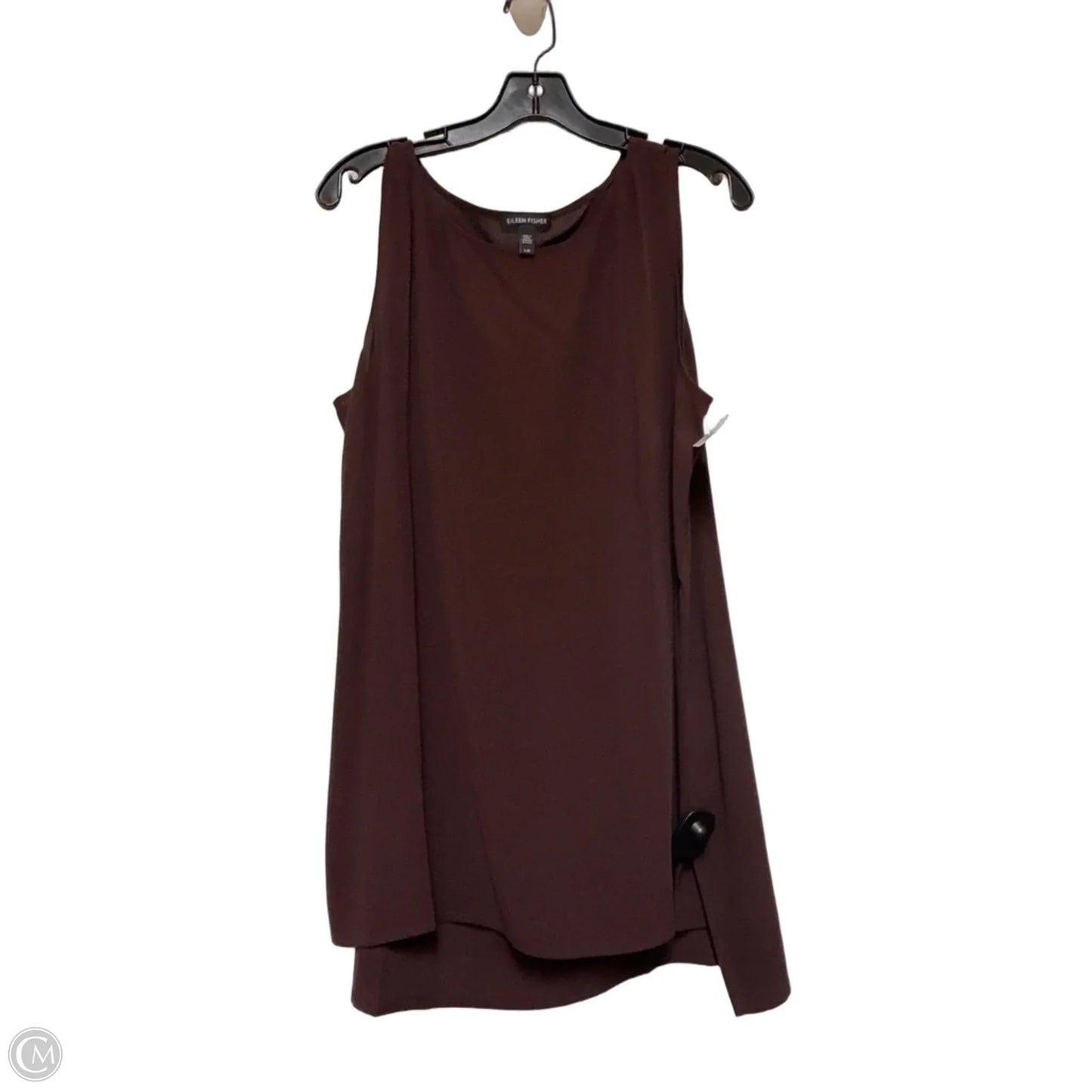 Top Sleeveless By Eileen Fisher In Purple, Size: L