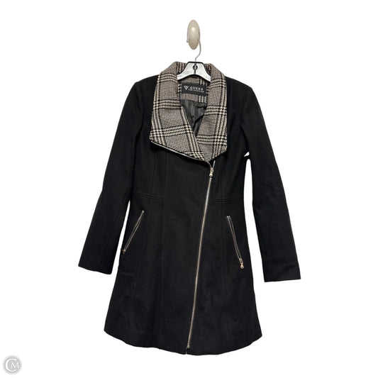 Coat Other By Guess In Black & Tan, Size: S