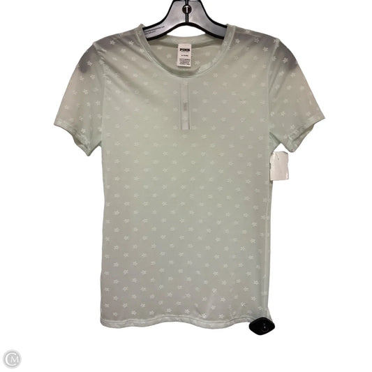 Top Short Sleeve By Pink In Green, Size: M