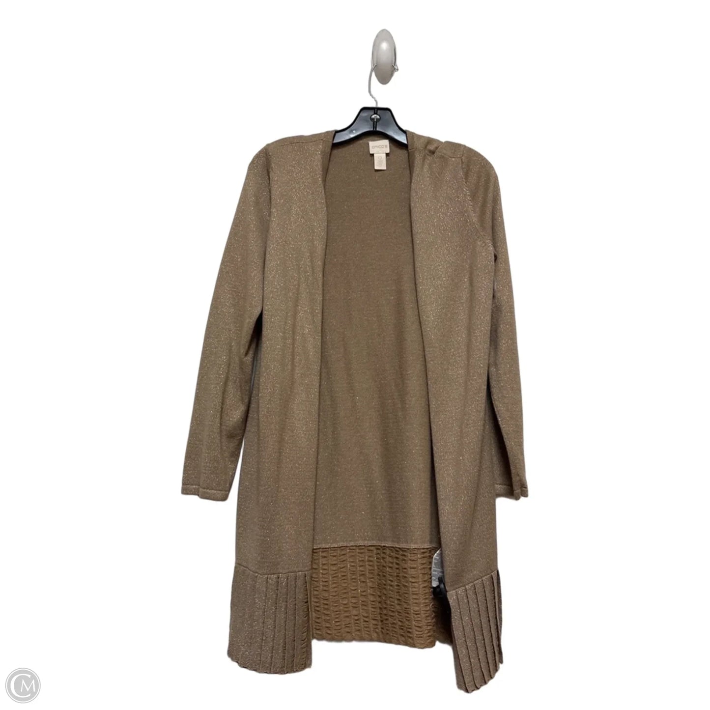 Cardigan By Chicos In Gold, Size: S