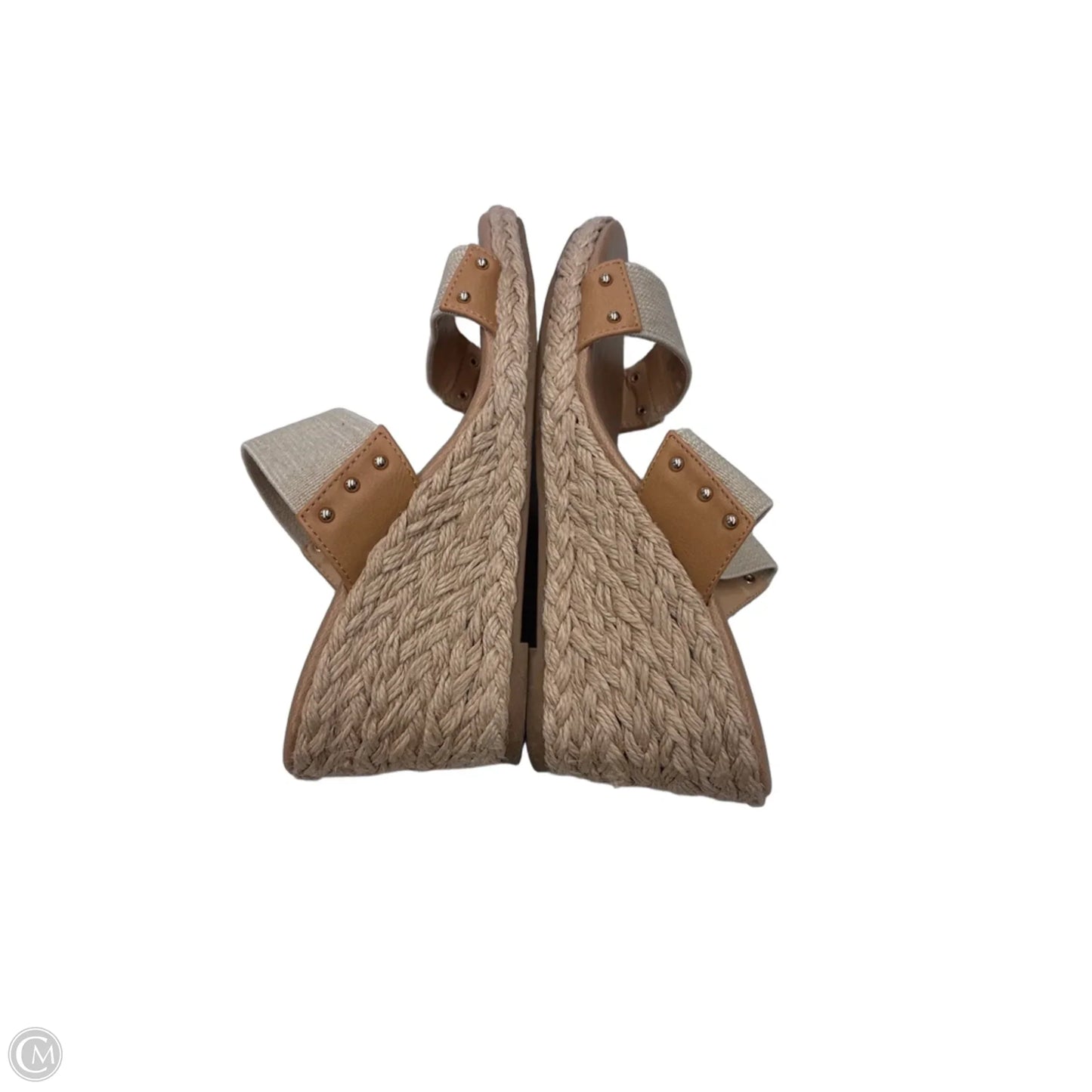 Sandals Heels Wedge By Tommy Bahama In Tan, Size: 7