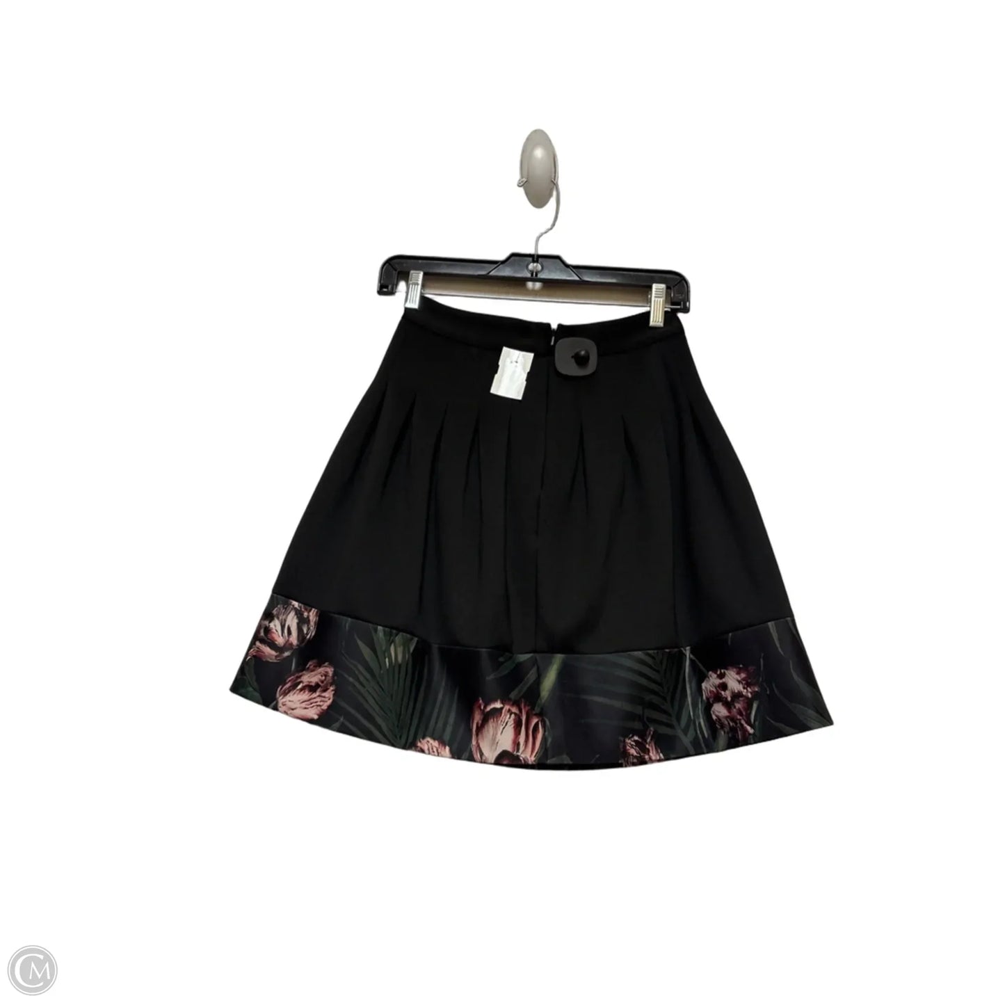 Skirt Mini & Short By Ted Baker In Black & Green, Size: 0
