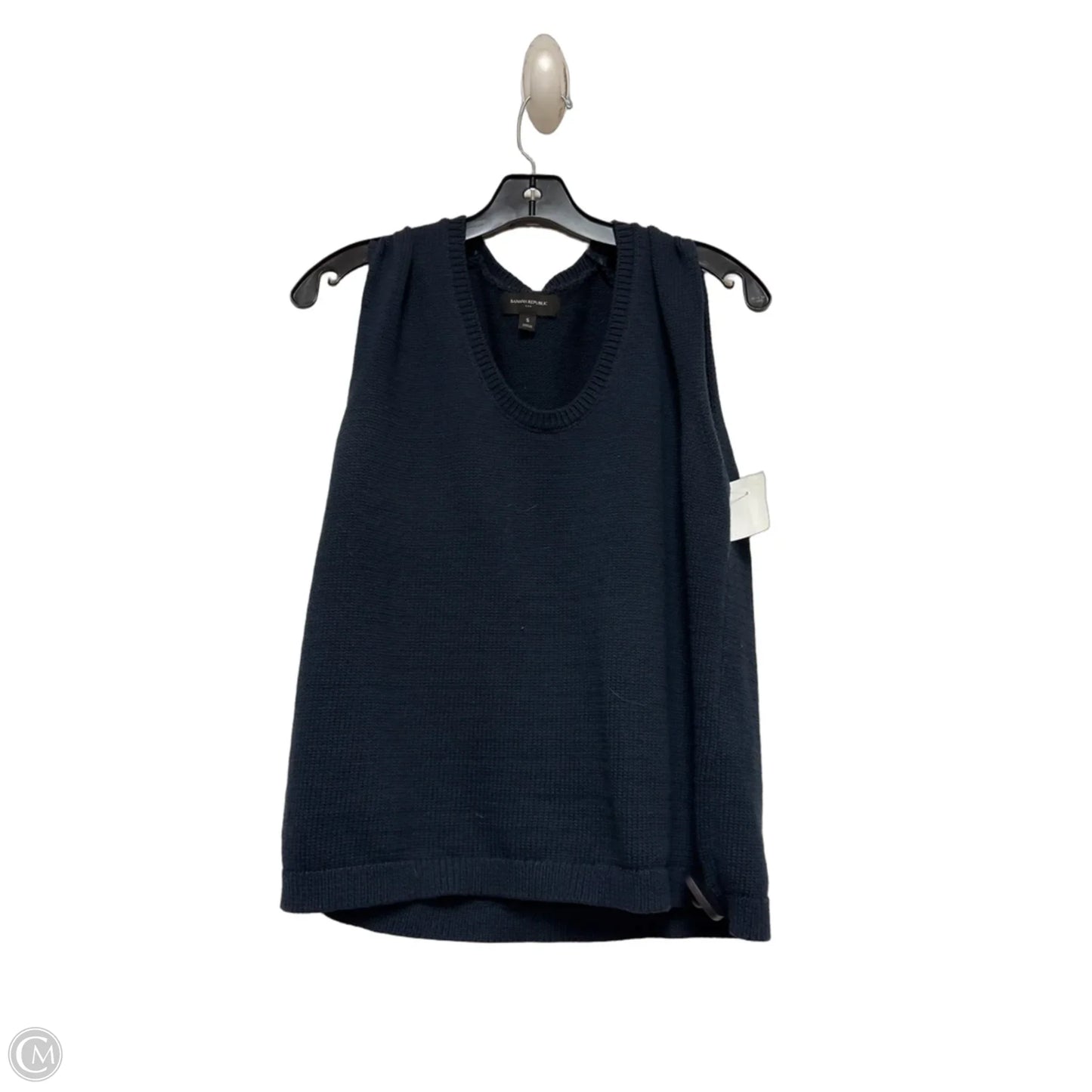 Top Sleeveless By Banana Republic In Blue, Size: S
