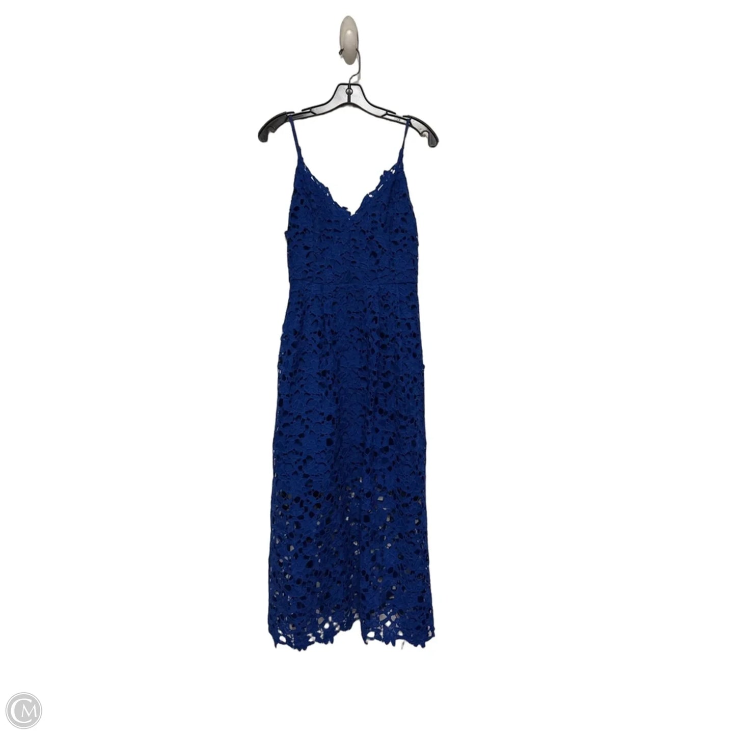 Dress Casual Midi By Astr The Label In Blue, Size: M