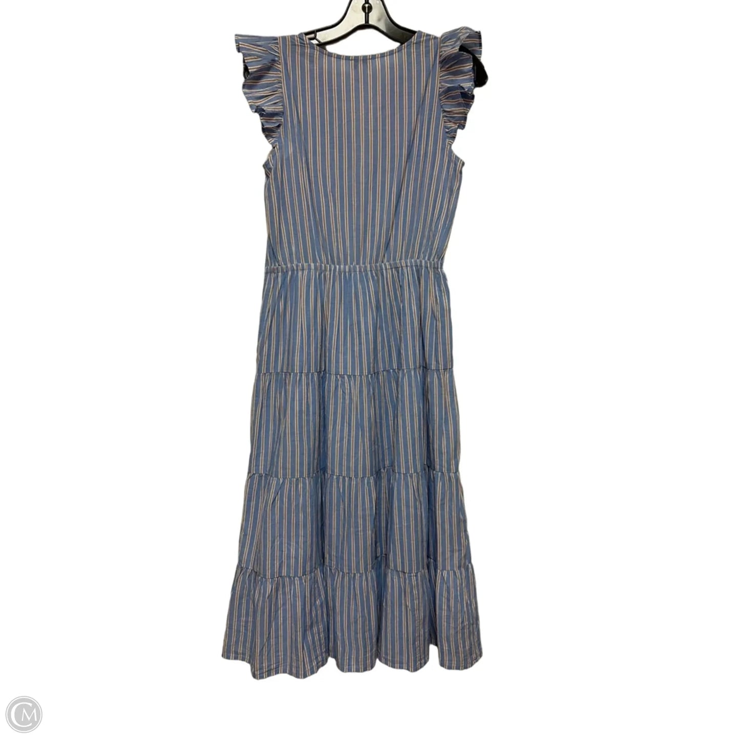 Dress Casual Midi By J. Crew In Striped Pattern, Size: Xs