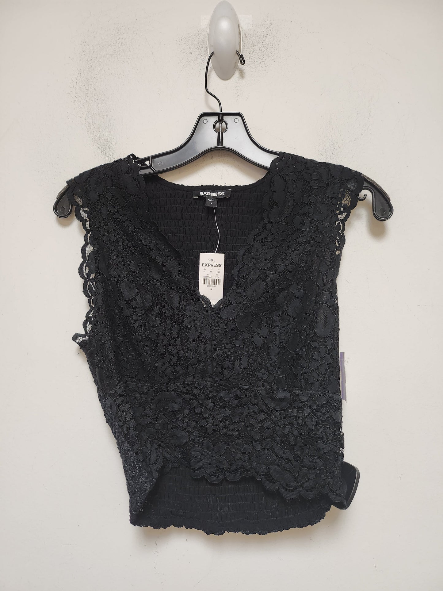 Black Top Sleeveless Express, Size S