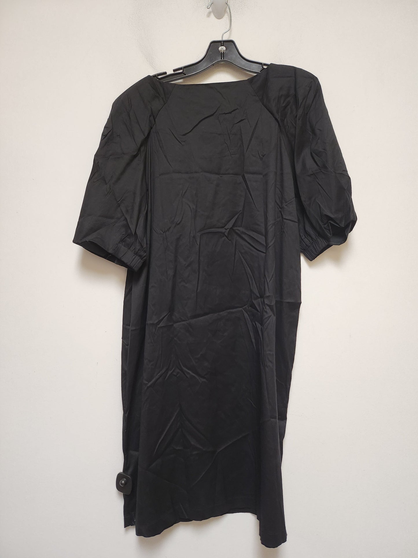 Black Dress Casual Midi Chicos, Size Xl