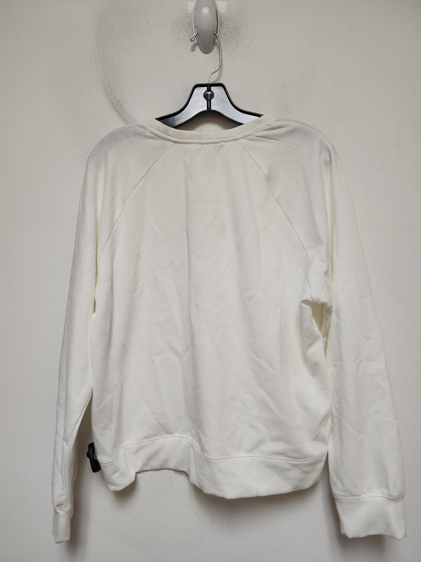 Top Long Sleeve By Philosophy In White, Size: Xl