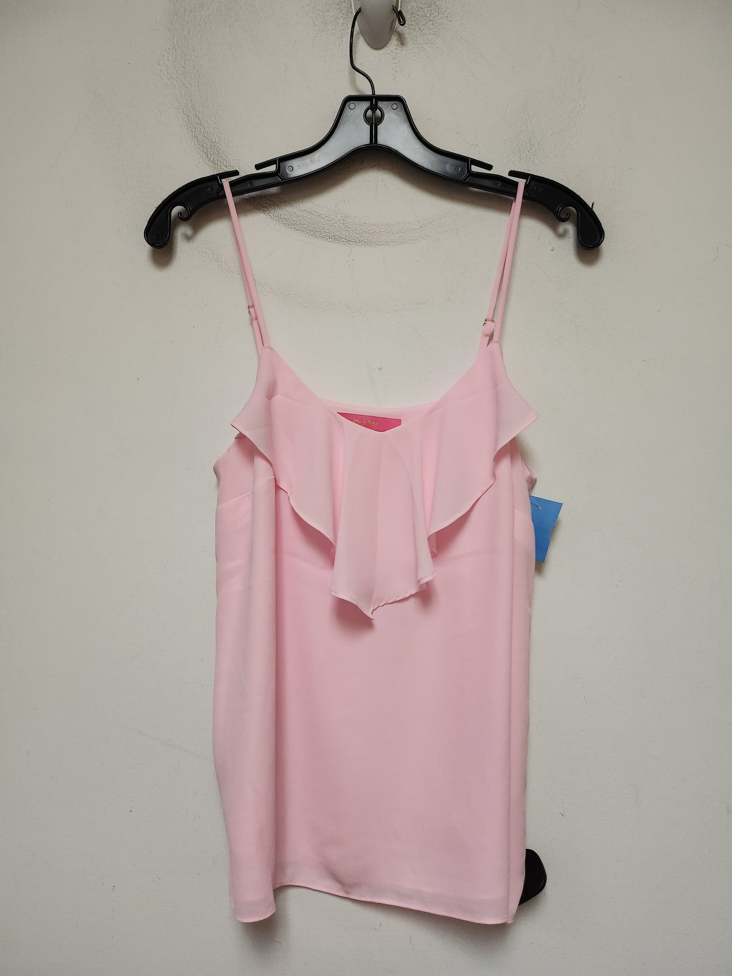 Top Sleeveless Designer By Lilly Pulitzer In Pink, Size: S