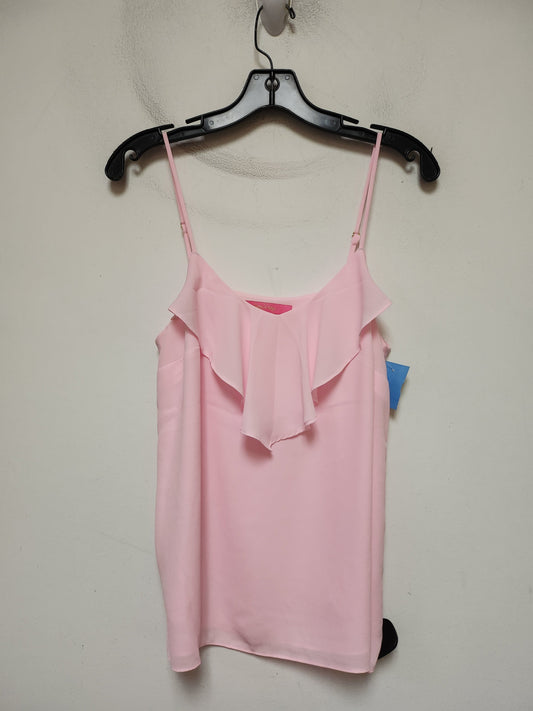 Top Sleeveless Designer By Lilly Pulitzer In Pink, Size: S