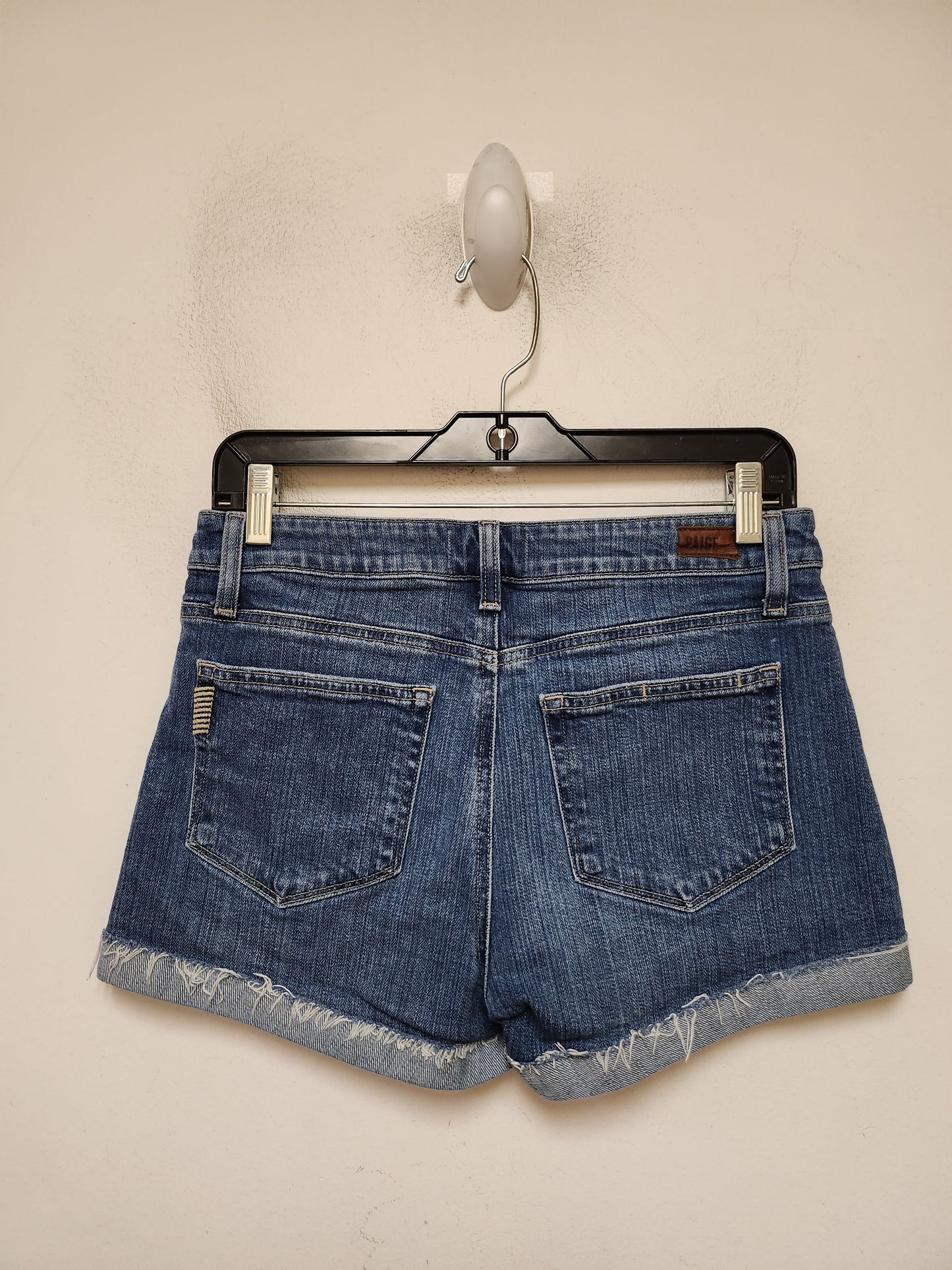 Shorts By Paige In Blue Denim, Size: 4