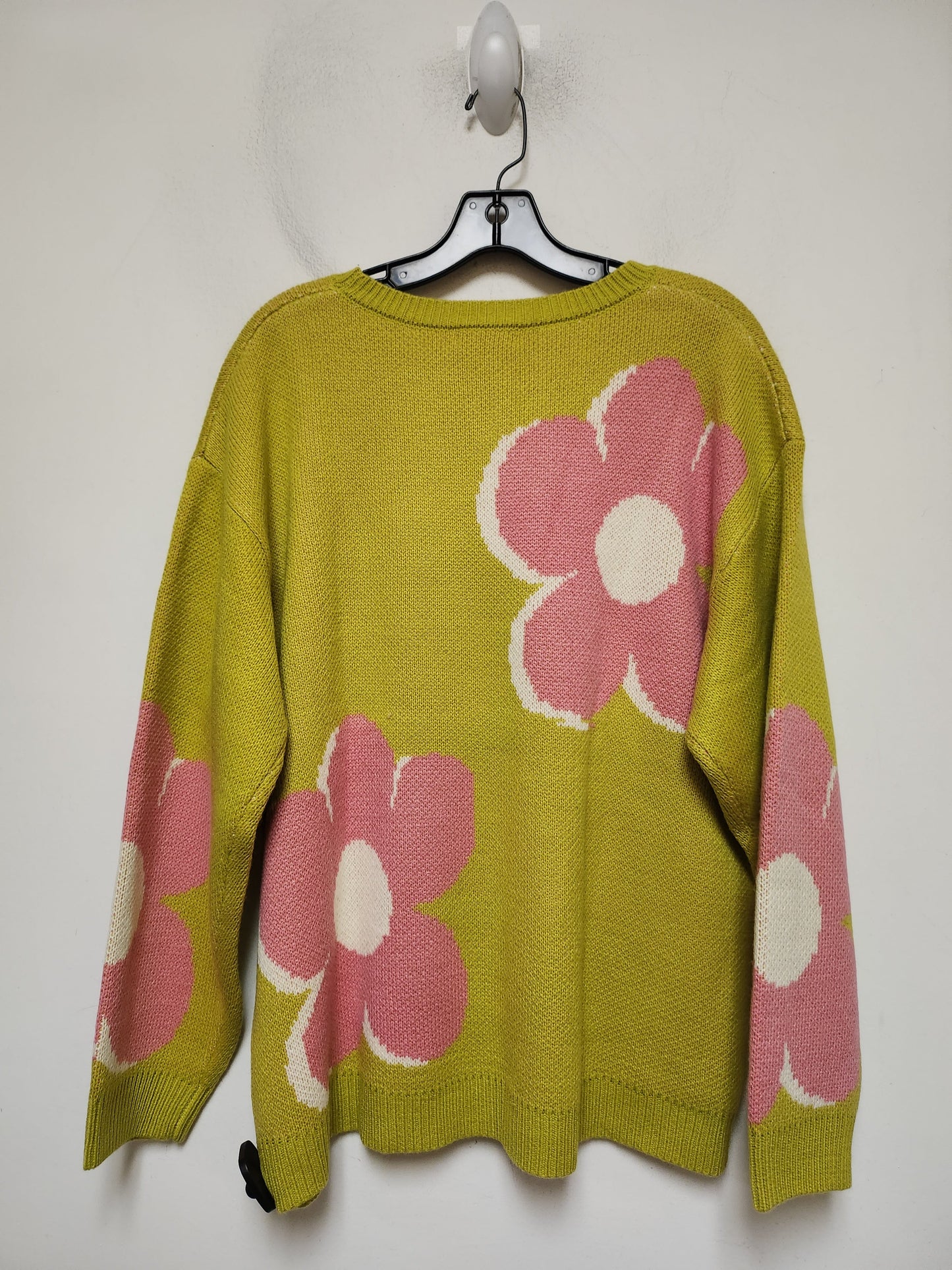 Sweater By Easel In Floral Print, Size: M