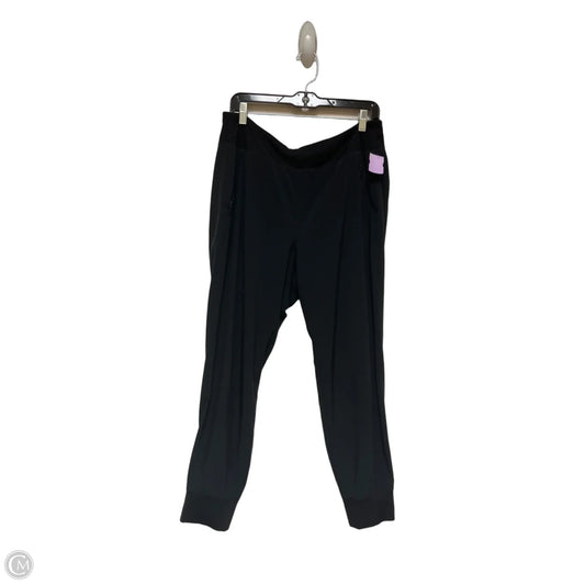 Athletic Pants By Athleta In Black, Size: Xl