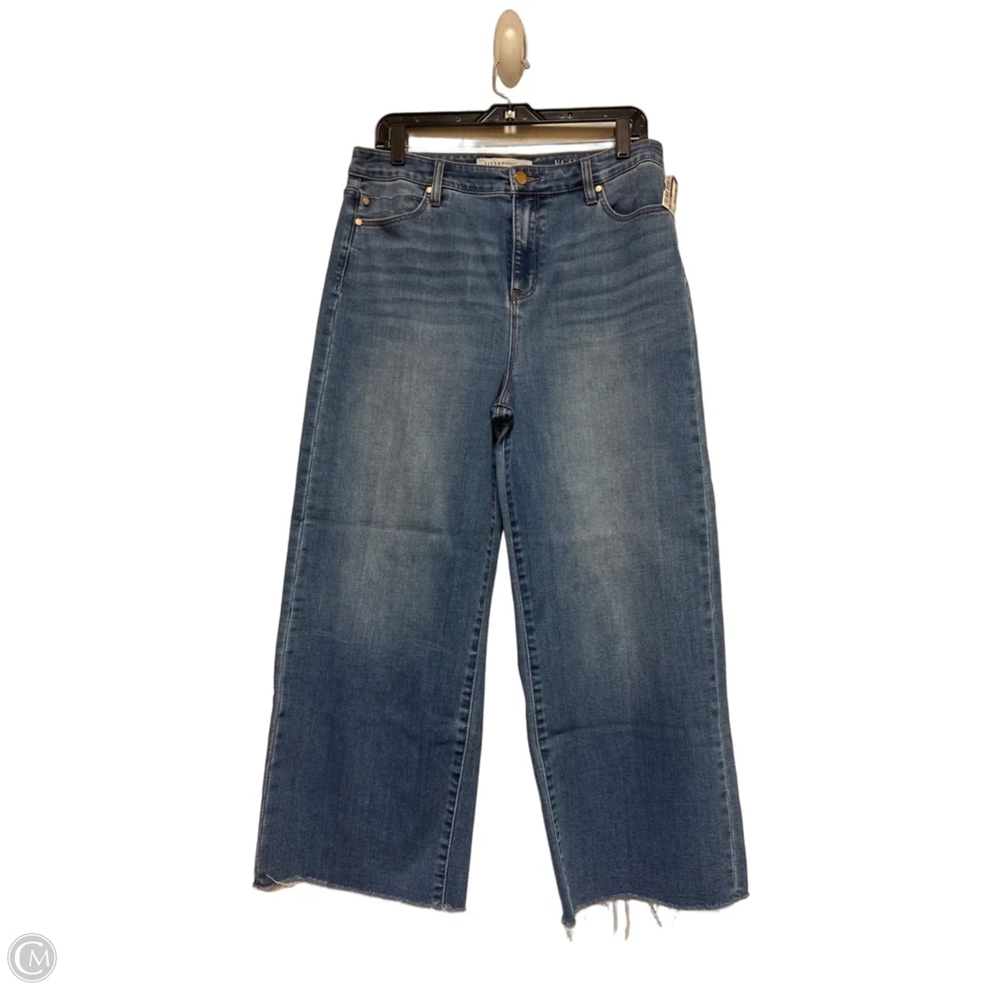 Jeans Wide Leg By Liverpool In Blue, Size: 10