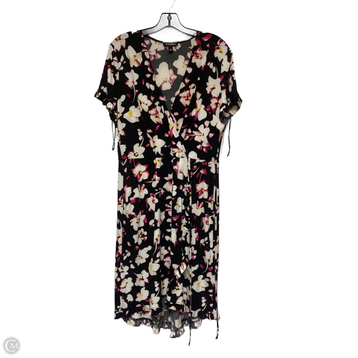 Dress Casual Midi By Roz And Ali In Floral Print, Size: Xl