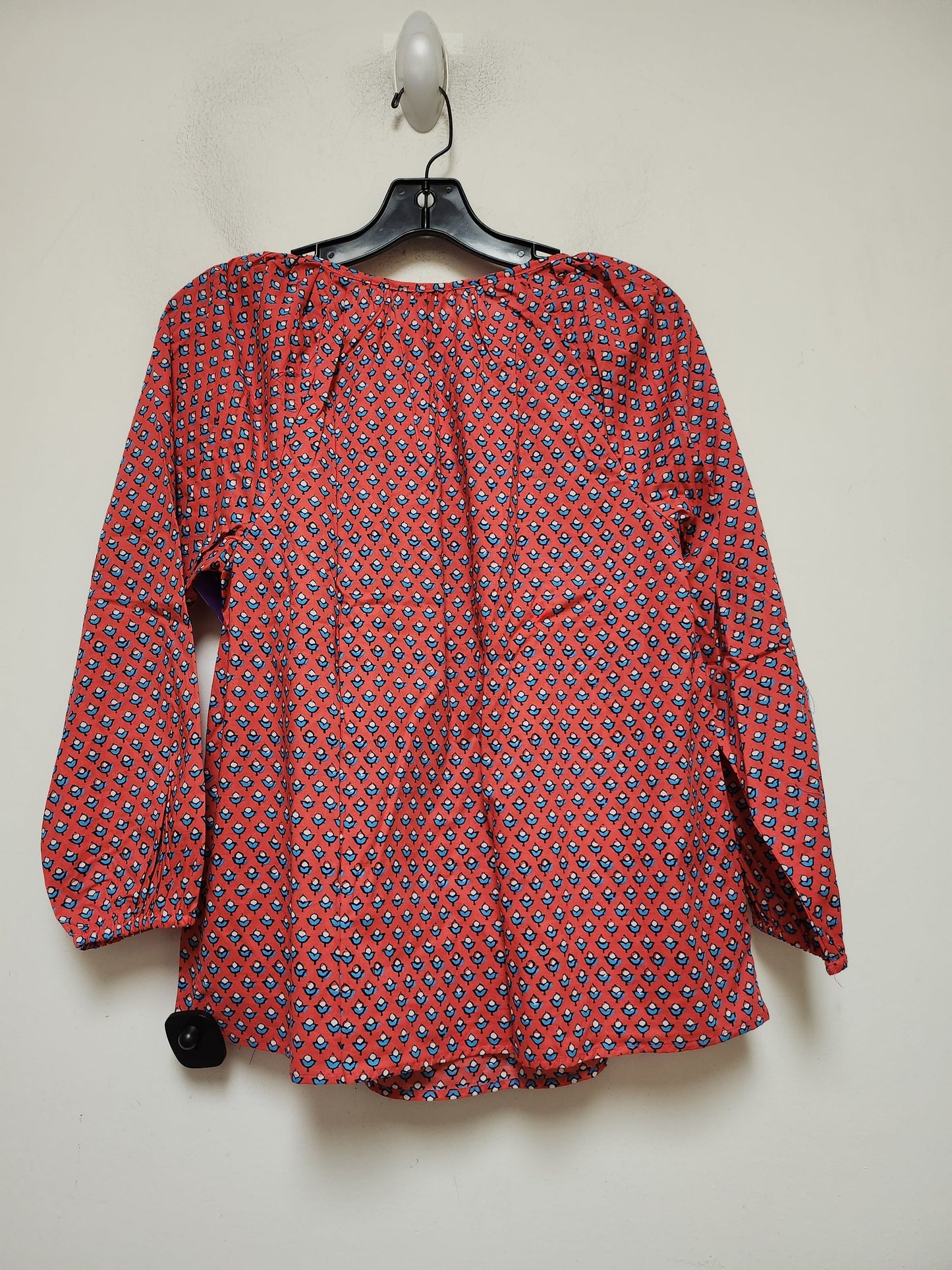 Coral Top Long Sleeve J. Crew, Size Xs