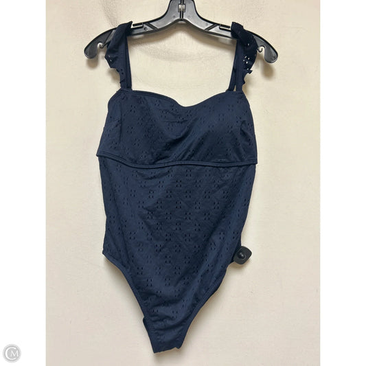 Swimsuit By Draper James In Navy, Size: L