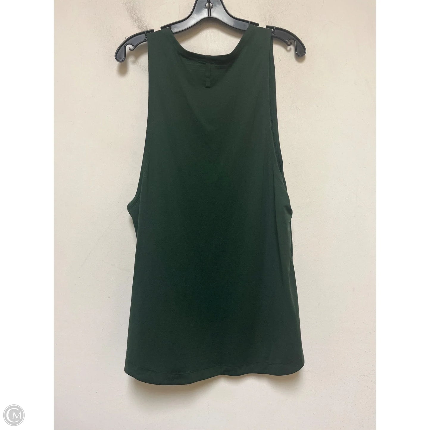 Athletic Tank Top By Lululemon In Green, Size: Xl