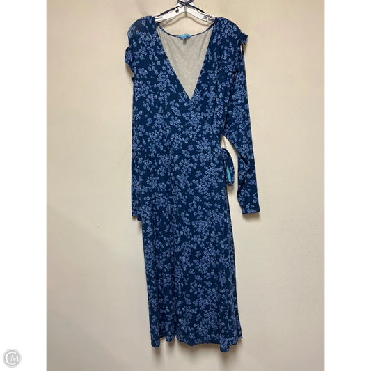 Dress Casual Midi By Draper James In Floral Print, Size: 3x