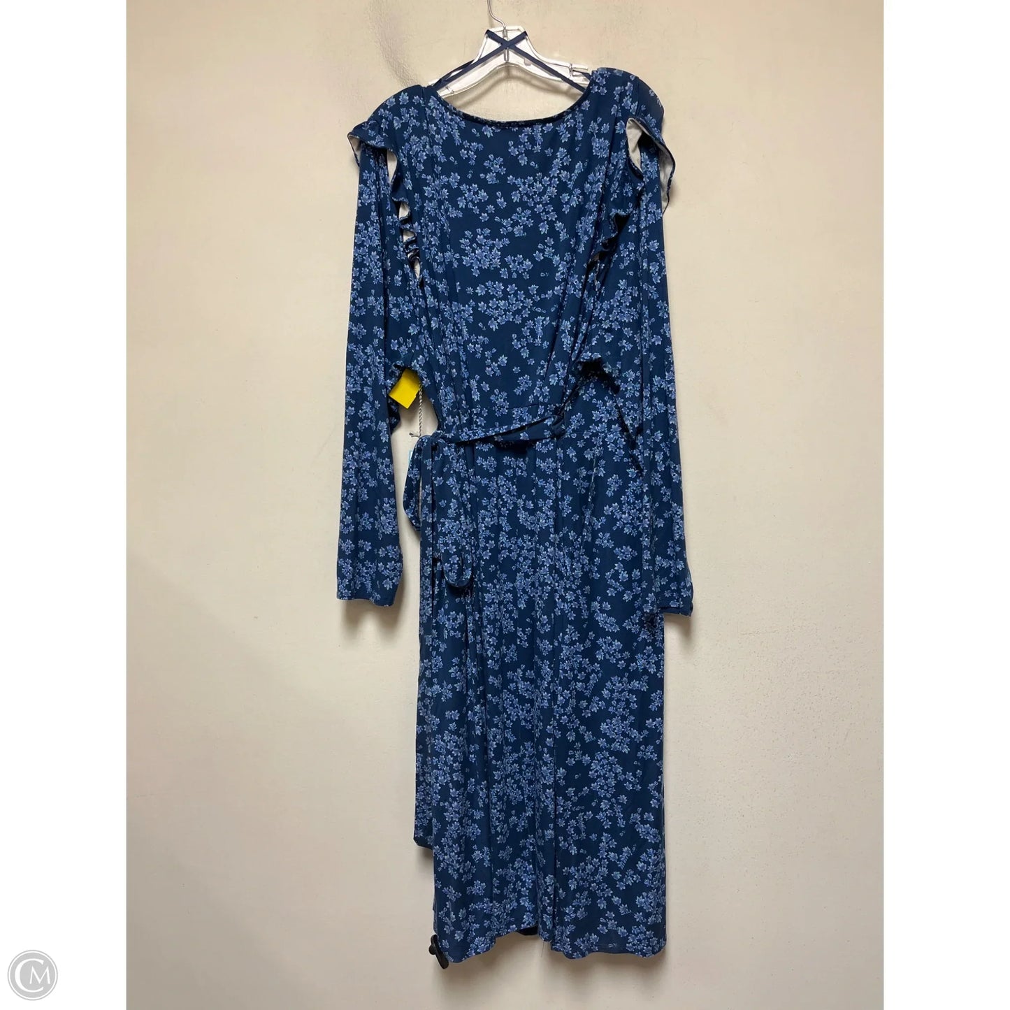 Dress Casual Midi By Draper James In Floral Print, Size: 3x