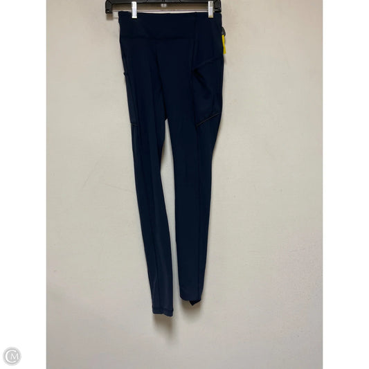 Athletic Leggings By Lululemon In Navy, Size: 4