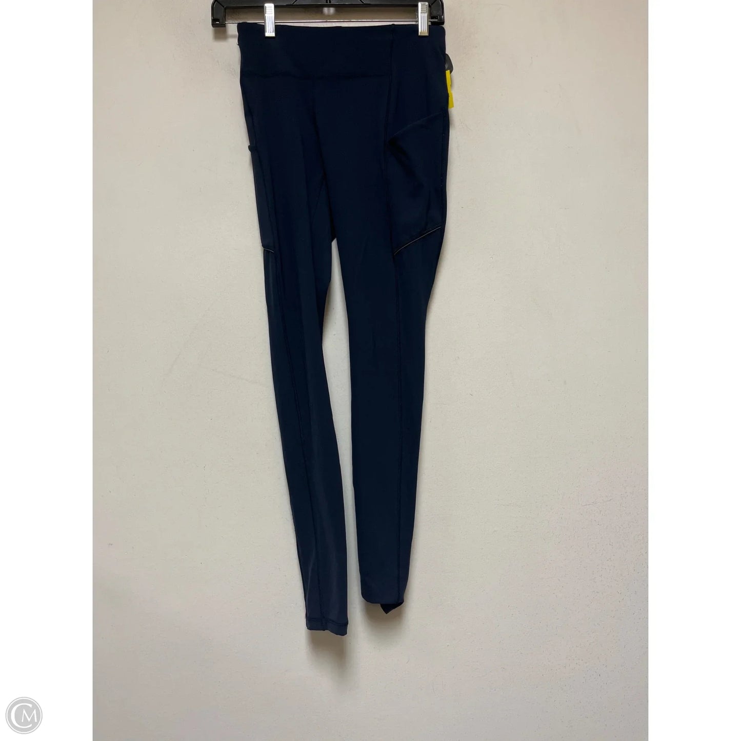 Athletic Leggings By Lululemon In Navy, Size: 4