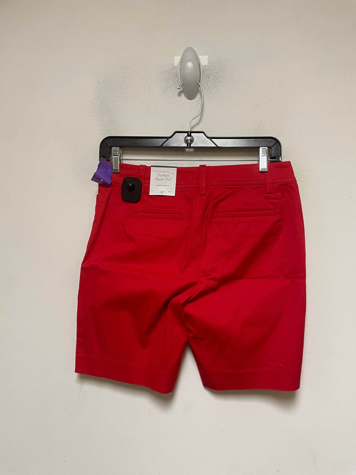 Red Shorts Talbots, Size 0