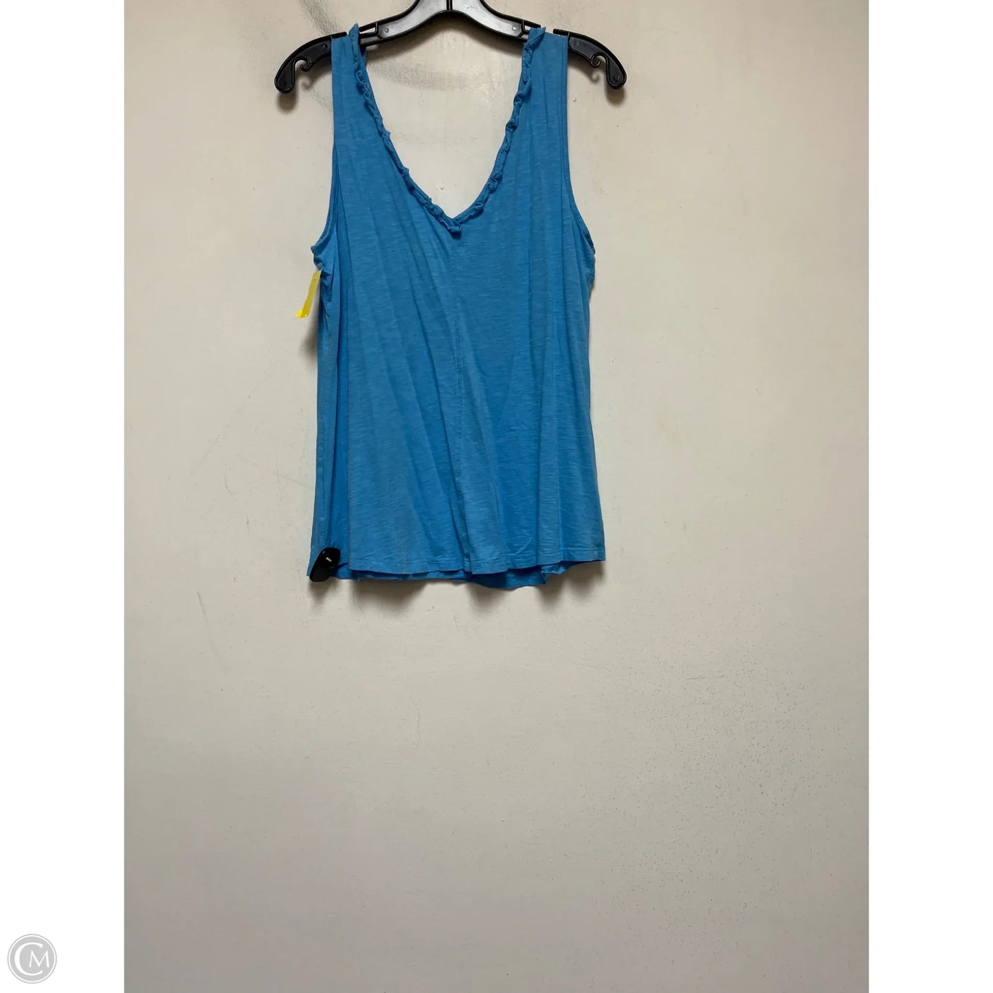 Top Sleeveless Designer By Lilly Pulitzer In Blue, Size: L