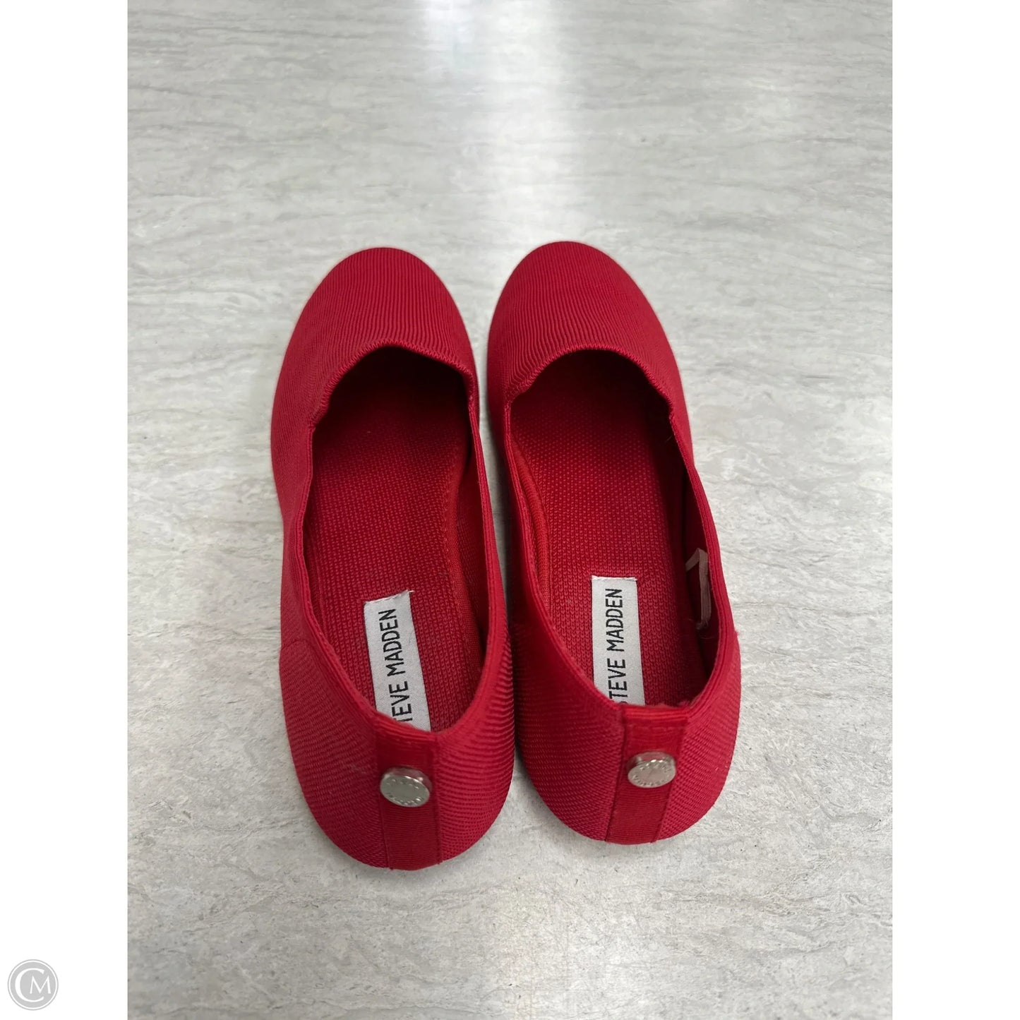 Shoes Flats By Steve Madden In Red, Size: 8.5