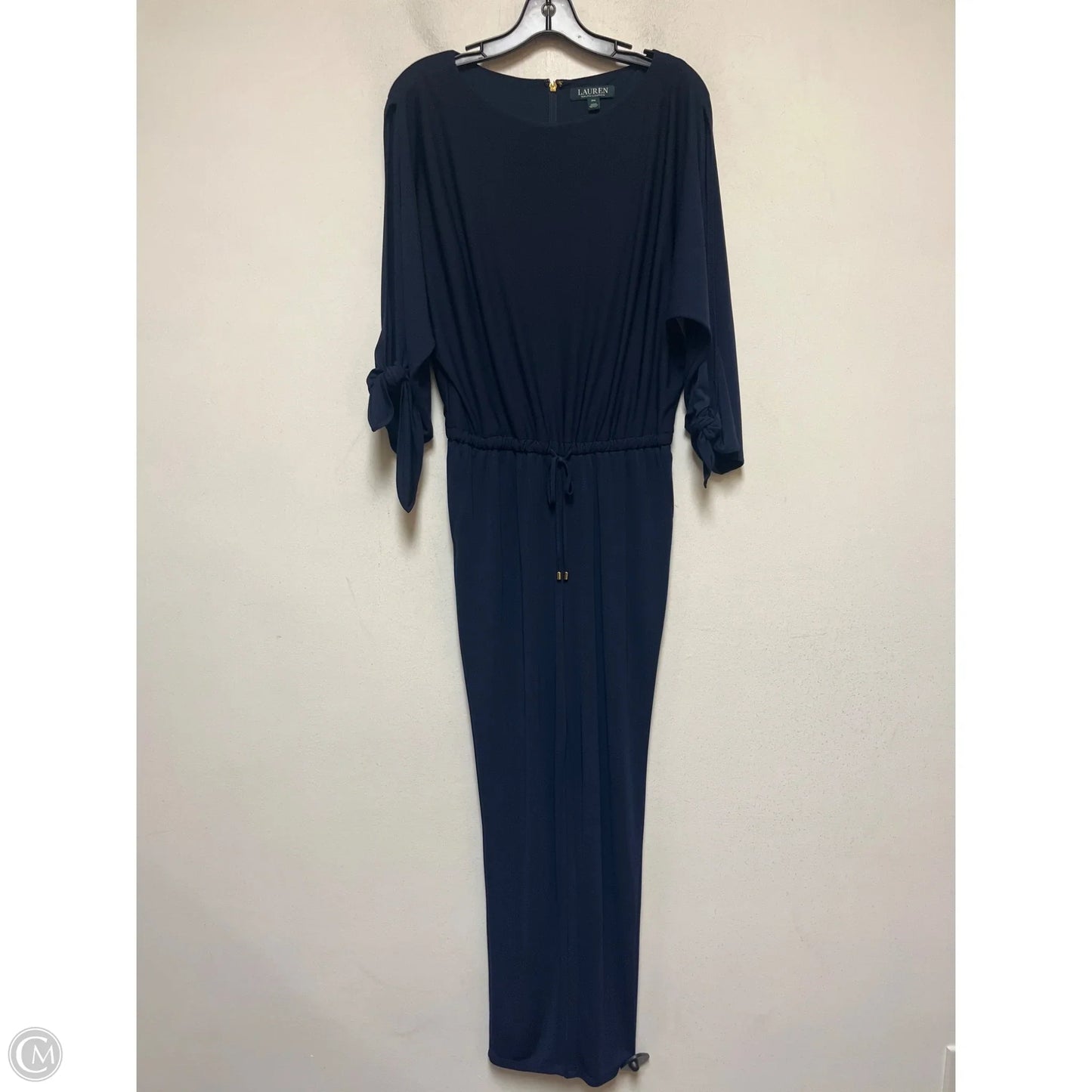 Jumpsuit By Ralph Lauren In Navy, Size: M