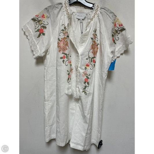 Romper By Mable In White, Size: M