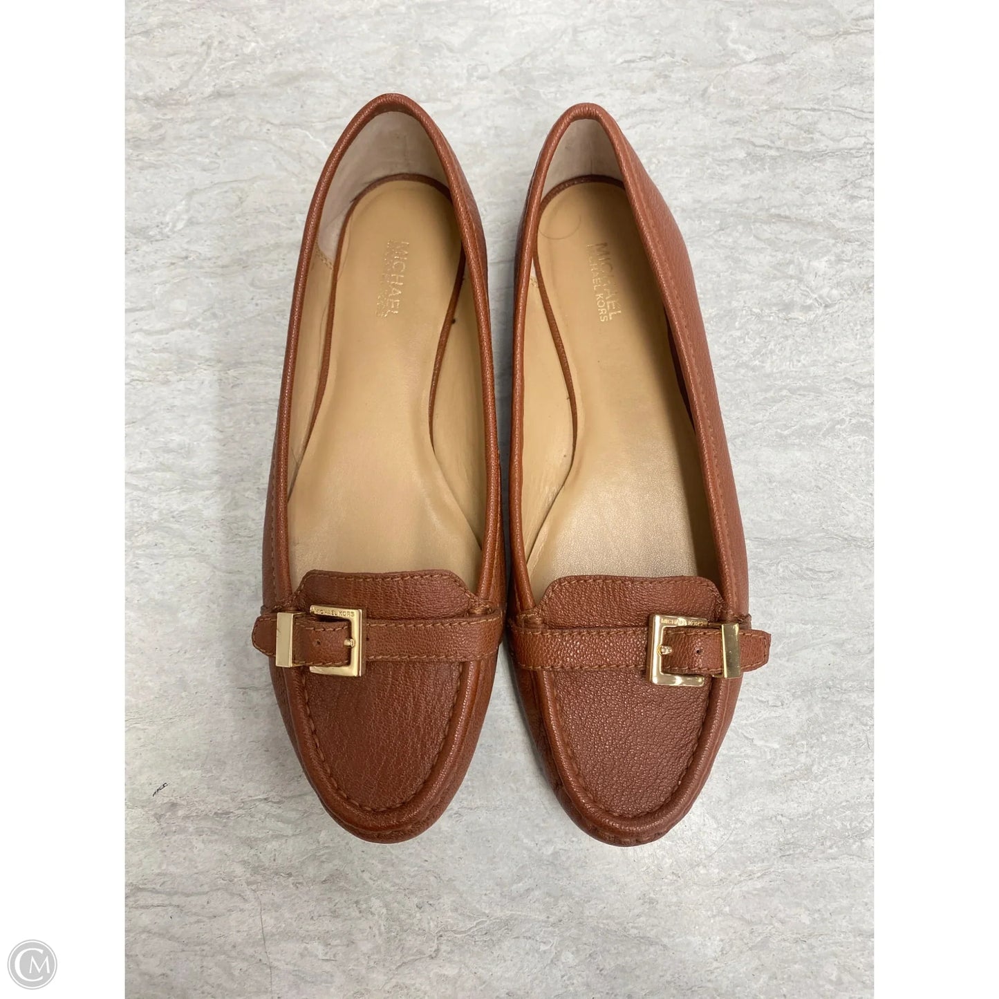 Shoes Flats By Michael By Michael Kors In Brown, Size: 9