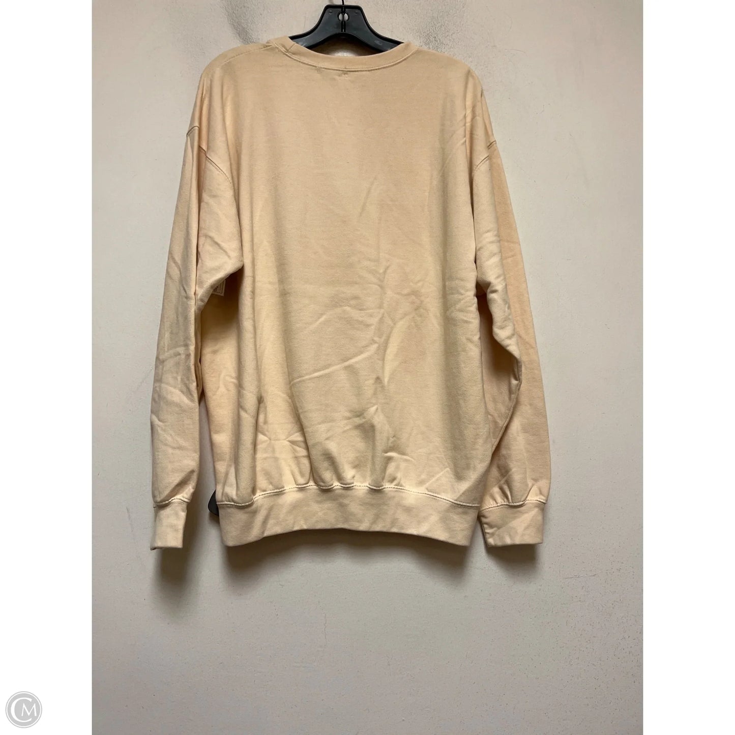 Sweatshirt Crewneck By Nasty Gal In Cream, Size: S