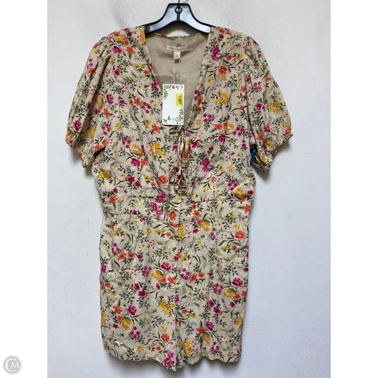 Romper By Chelsea And Violet In Floral Print, Size: L