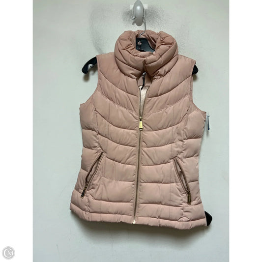 Vest Puffer & Quilted By Calvin Klein In Pink, Size: Xs