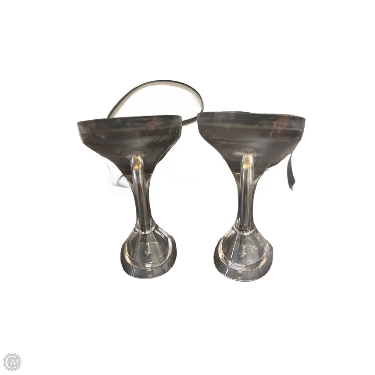 Shoes Heels Block By Liliana In Grey, Size: 7.5