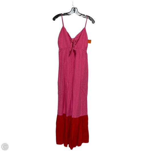 Dress Casual Maxi By Target-designer In Pink & Red, Size: S