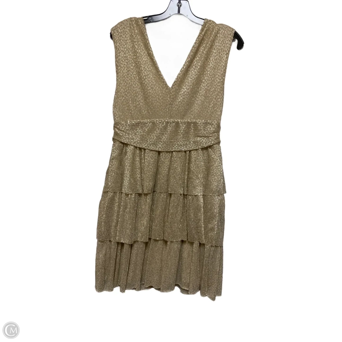 Dress Designer By Lilly Pulitzer In Gold, Size: M