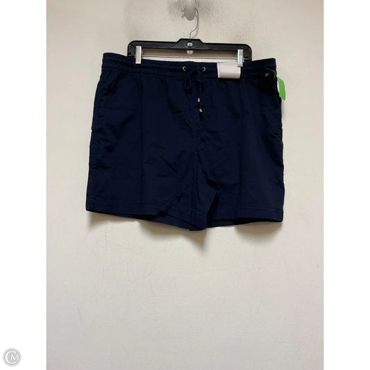 Shorts By Croft And Barrow In Navy, Size: 18
