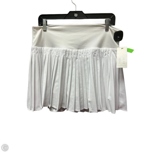 Athletic Skort By All In Motion In White, Size: L