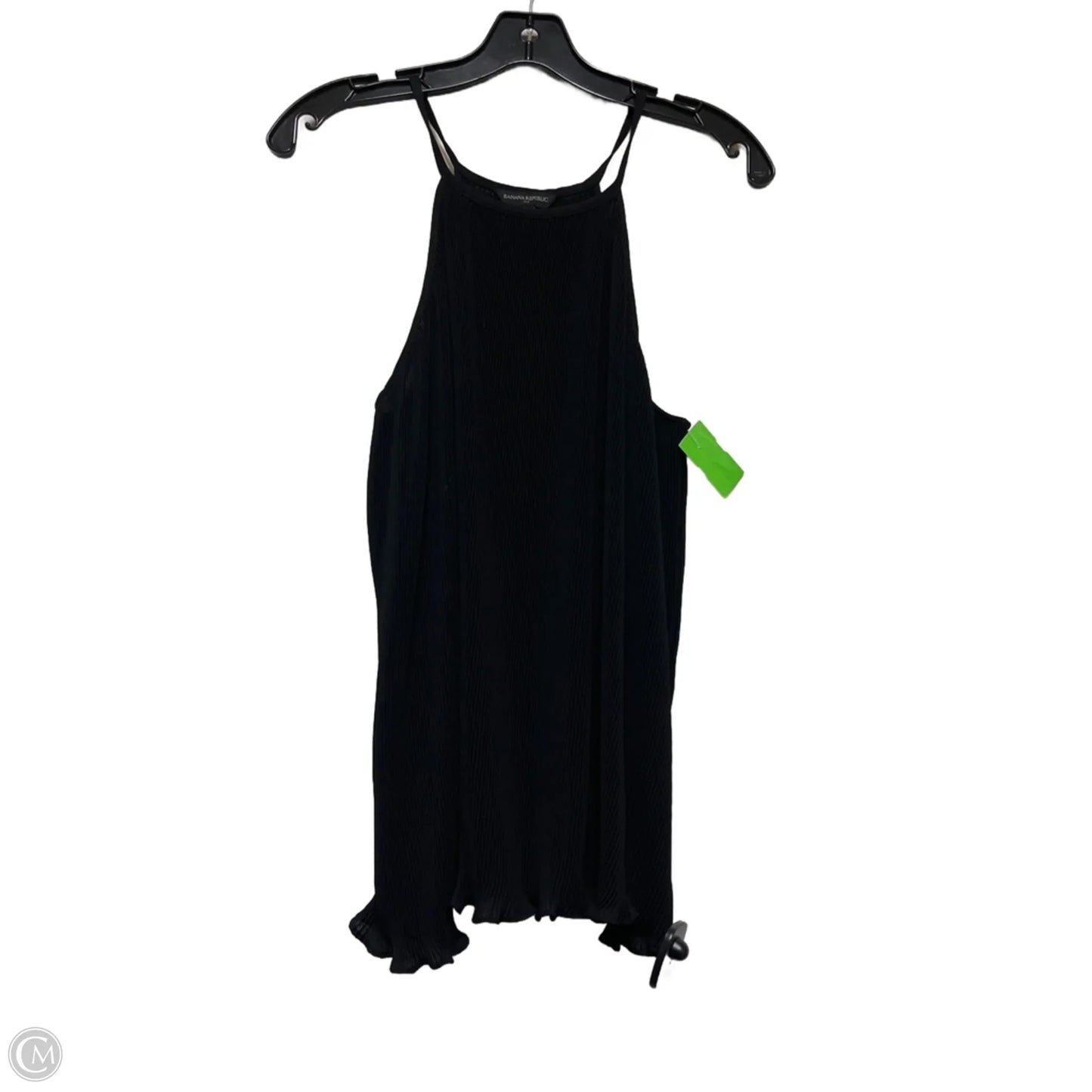 Top Sleeveless By Banana Republic In Black, Size: L