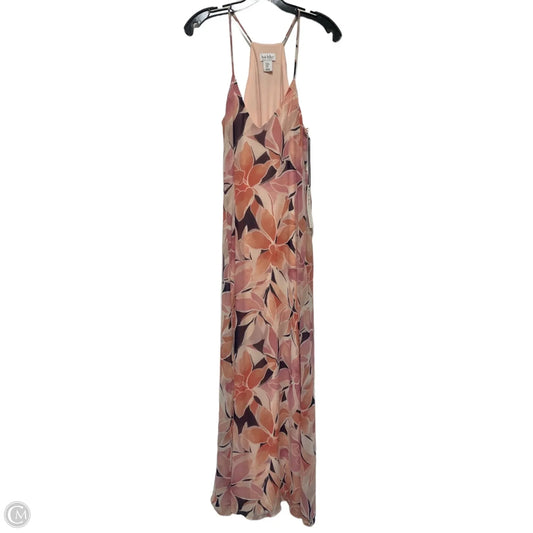 Dress Casual Maxi By Nicole Miller In Floral Print, Size: M