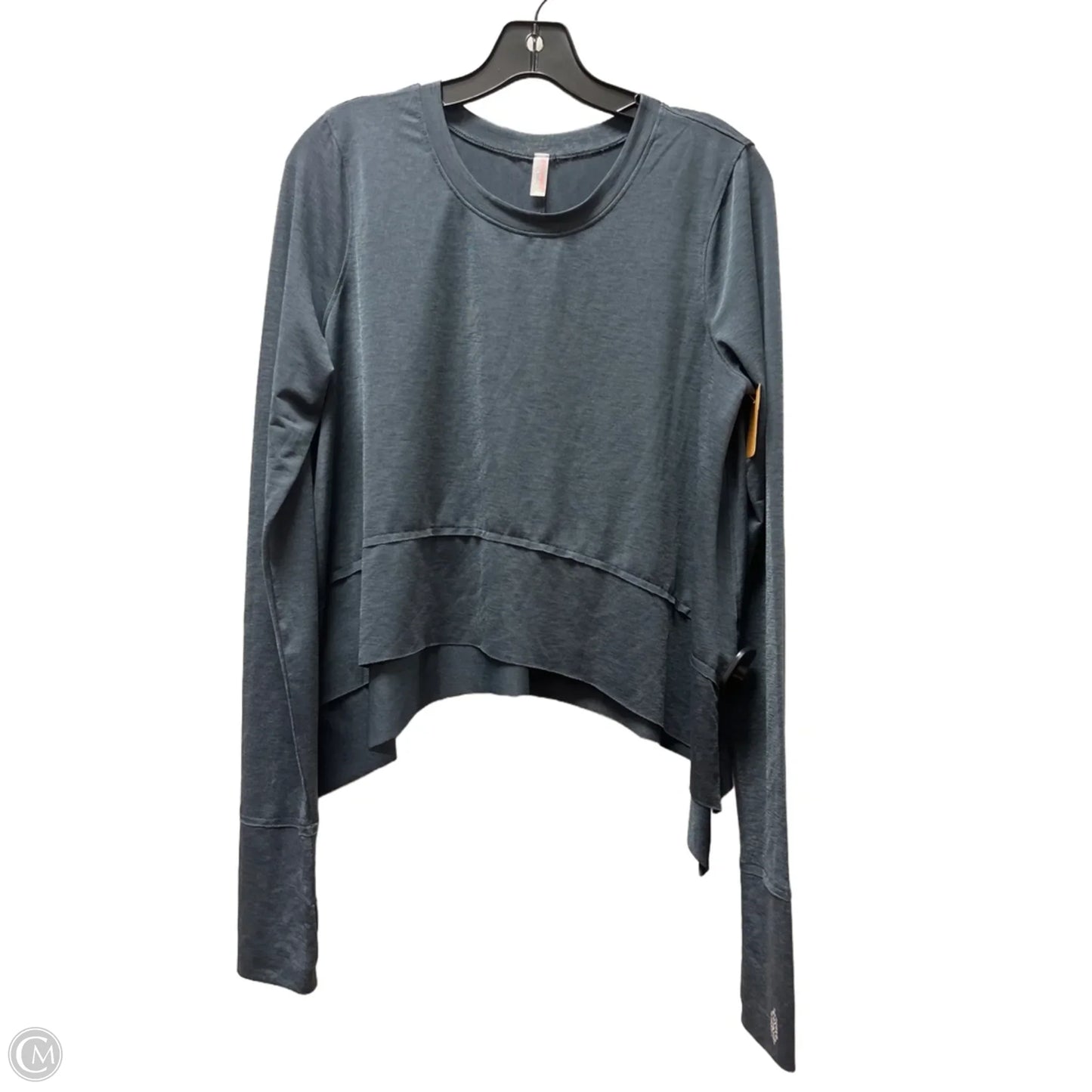 Top Long Sleeve Basic By Free People In Blue, Size: M