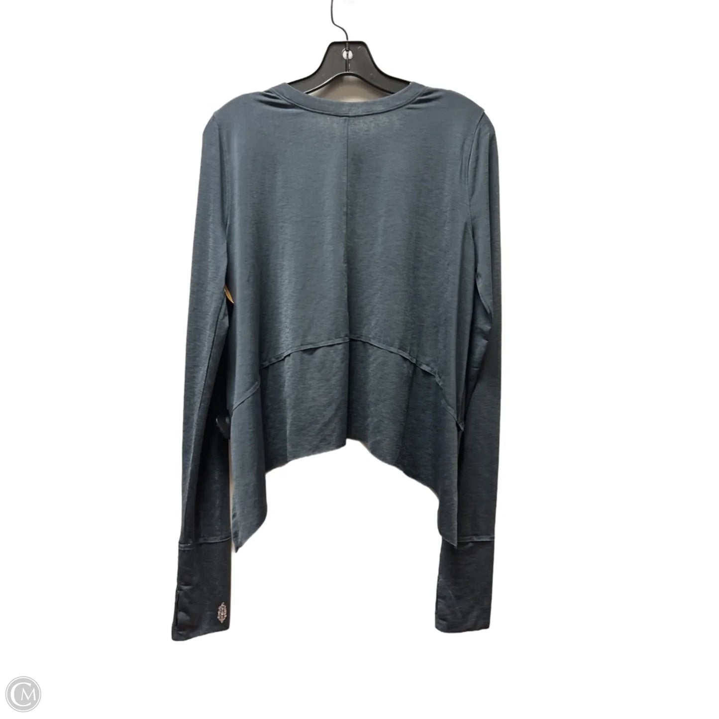 Top Long Sleeve Basic By Free People In Blue, Size: M