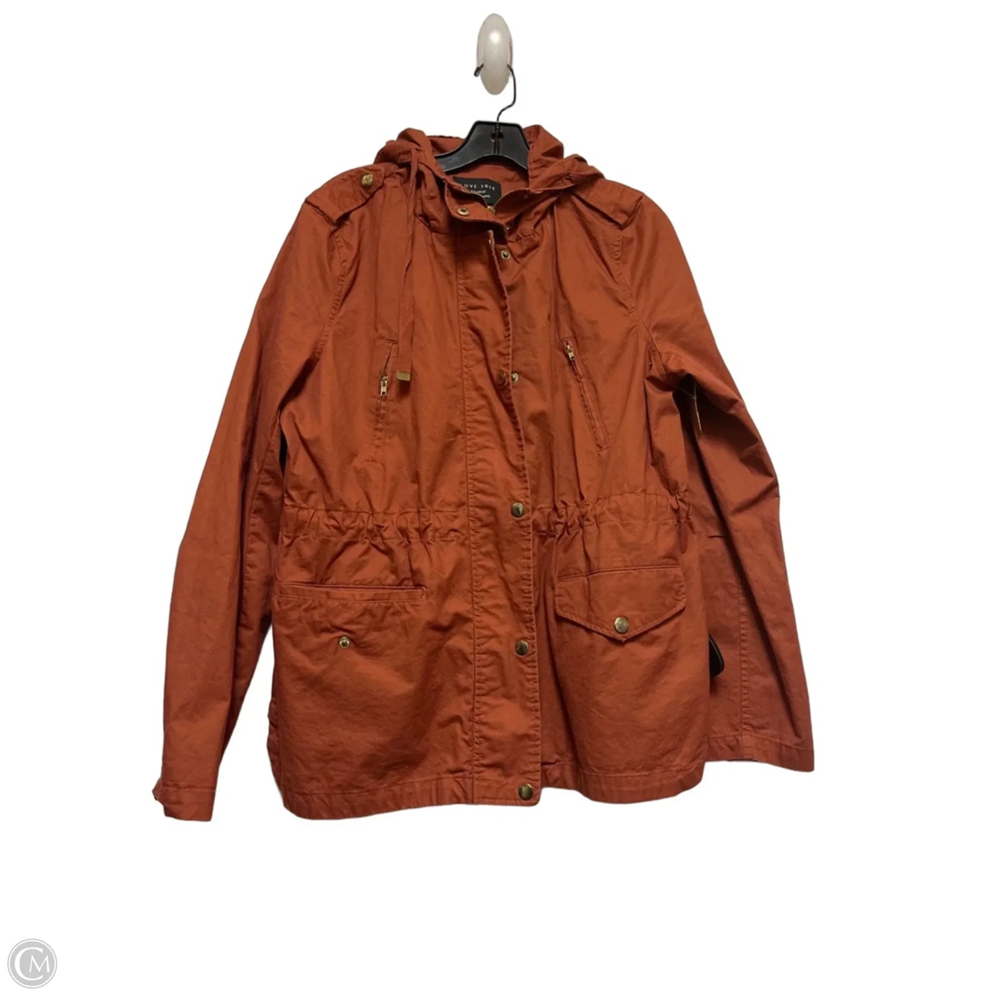 Jacket Other By Love Tree In Orange, Size: Xl