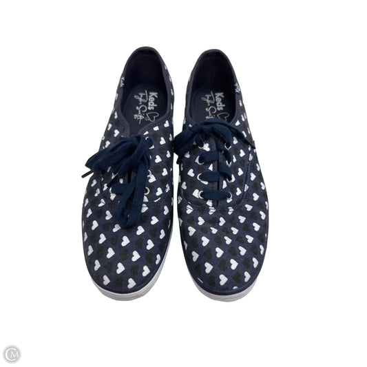 Shoes Sneakers By Keds In Blue & White, Size: 10