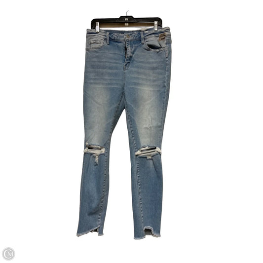 Jeans Straight By Flying Monkey In Blue Denim, Size: 8